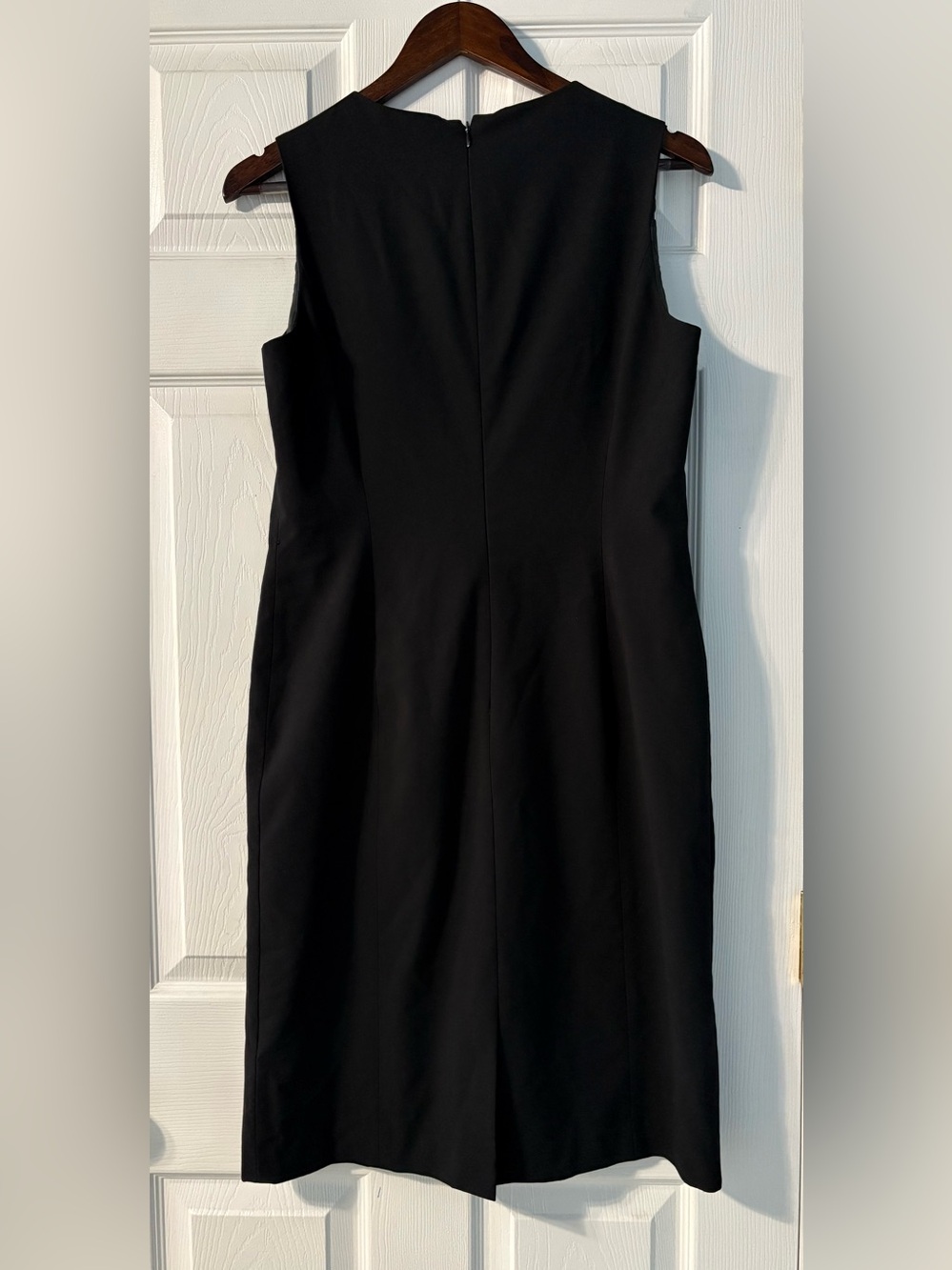 Sale‼️ Calvin Klein Black Sleeveless Midi Sheath Dress - Picture 3 of 4